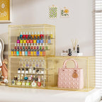 Clear Yellow Acrylic Figure Display Case - Image 9