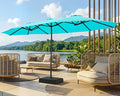 SUPERJARE 15FT Outdoor Patio Umbrella by SUPERJARE