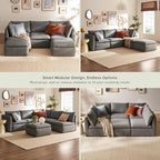 mopio Oversized Modular Sectional Sofa - Image 3