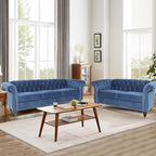 AVZEAR Living Room Loveseat Sofa, Upholstered Sofa Modern Loveseat Sofa - Image 4