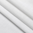 Kitchen Linen Curtains 30 Inch Length White Semi Sheer Light Filtering Curtains - Image 7