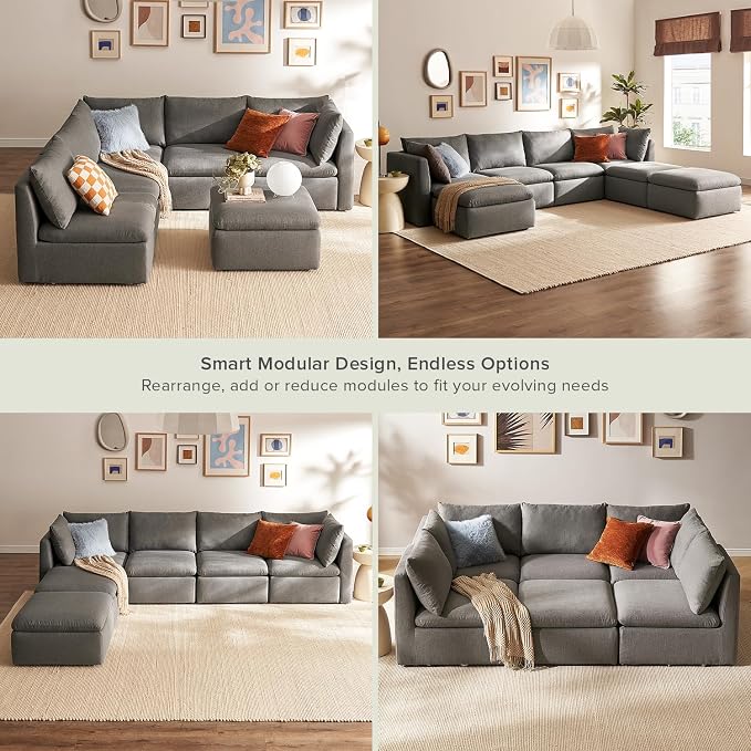 mopio Oversized Modular Sectional Sofa - Image 3