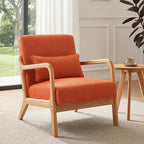 Mid Century Accent Chair, Comfy Arm Chair by Unknown