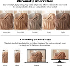 NEWCOSPLAY Fleece Ribbed Cozy Queen Blanket - Image 6