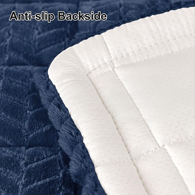 Smiry Couch Cover for Dogs, Non Slip Fuzzy Pet Sofa Covers Washable | Sofa - Image 6