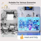 Lvifur Glass Display Cabinet - Image 6