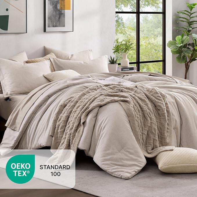Monbix Oversized King Comforter Set - Image 5
