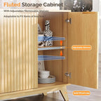 VINGLI Modern TV Stands for 65 inch tvs, Mid Century TV Stand - Image 5