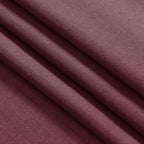 Burgundy Linen Curtains 80 Inch Length - Image 9