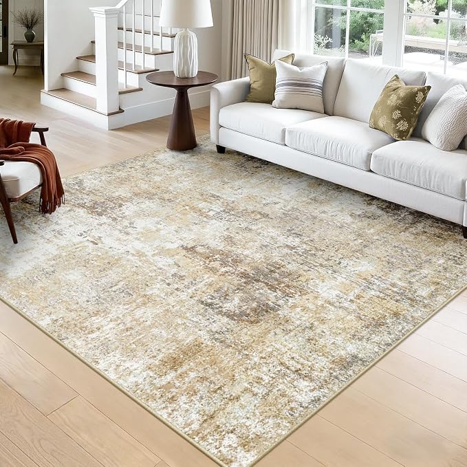 RELEANY Washable Square 8'x8' Area Rug by RELEANY