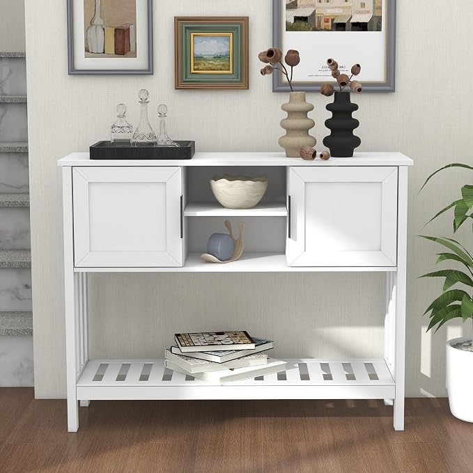 TaoHFE White Console Table - Image 6