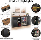 GDLF Extra Long Bar Cabinet - Image 5