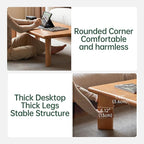 YESWOOD Solid Wood Tatami Tables - Image 6