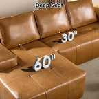 ovios 106" Cloud Boneless Couch - Image 3