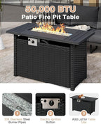 Aoxun Aluminum Patio Furniture Set - Image 4