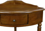 Coastal Solid Wood Corner Wedge Table - Image 12