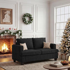 Apicizon 63" Loveseat Sofa Couch, Cloud Couch Lounge Sofa - Image 7