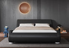 Allewie Full Size Upholstered Platform Bed Frame - Image 3