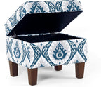 Homepop Home Decor |K7646-A877| Upholstered Modern Rectangular Storage Ottoman - Image 7