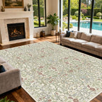 Extra Large 10x14 Area Rug for Living Room, Washable Rugs for Dining Room - Image 2