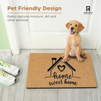 Coir Welcome Mat, Home Sweet, 17 x 29 in | 100% Natural Coir, Anti-Shedding - Image 7