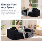 MAXYOYO 63" Boneless Loveseat Sofa Couch - Image 4