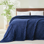 NEWCOSPLAY Fleece Clouds Cozy Queen Blanket - Image 2