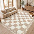 cotiled Boho 8x10 Area Rugs for Living Room: Large Moroccan Washable Rug | by COTILED