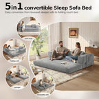MoonSpeak 78.8''Sleeper Couch Bed - Image 7