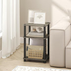 Furinno Turn-N-Tube Side Table, 3-Tier End Table - Image 2
