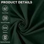 Peryiter 3 Pcs Couch and Loveseat Covers Set Sofa Cover - Image 5