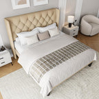 Einhomn Queen Size Platform Bed Frame - Image 8