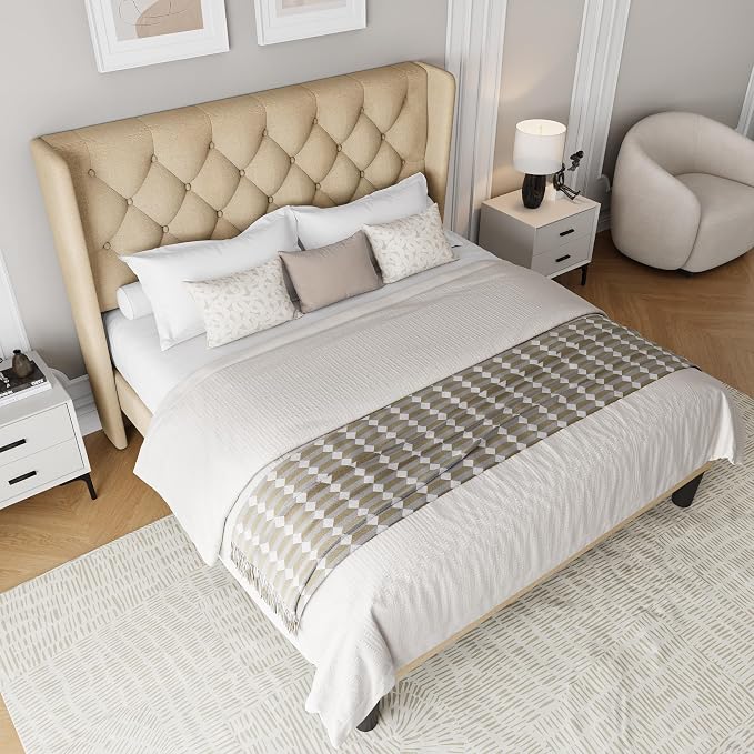 Einhomn Queen Size Platform Bed Frame - Image 8