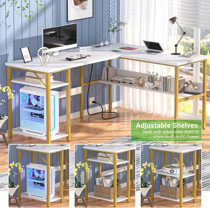 Unikito Reversible L Shaped Desk - Image 6