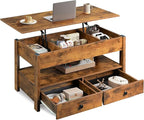 WLIVE Coffee Table, Lift Top Coffee Table by WLIVE