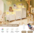 Lazzanto Night Stand Bedside Charger Bedroom - Image 4