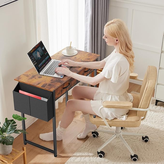 Sweetcrispy 32 Inch Small Computer Desk - Image 6