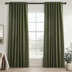 Topfinel Long Curtains for Living Room Custom 105 Inch, Sun Blocking Elegant by Topfinel