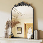 VooBang 24x36 inch Vintage Arched Bathroom Mirror - Image 2