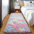 Rainbow Runner Rugs for Girls Bedroom Living Room, 2x6 Fluffy Soft Area Rug | by ONASAR