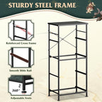 WLIVE Dresser with 4 Drawers, Storage Tower, Organizer Unit, Fabric Dresser - Image 7