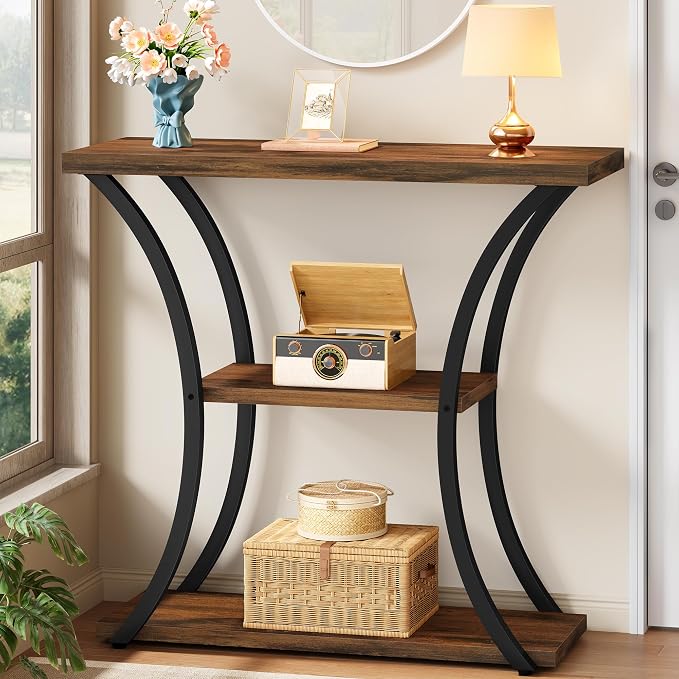 Hoctieon 3 Tier Console Table by Hoctieon