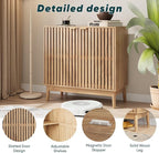 Kiasthome Wooden Sideboard Buffet Cabinet - Image 5