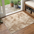 2x3 Tie-dye Beige Area Rug Washable Non-Slip Soft by Unknown