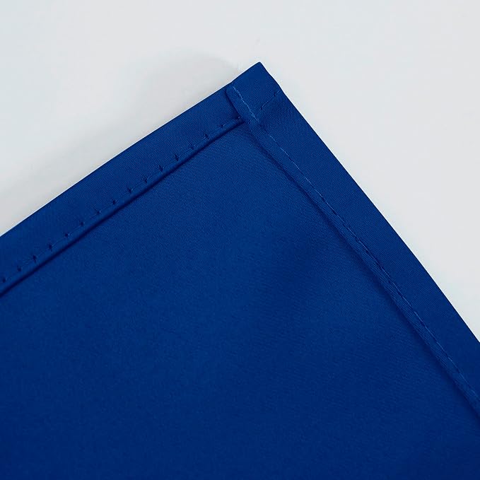 Blackout Curtains 52 x 84 inch/Royal Blue Curtains Set of 2 Panels/Thermal - Image 8