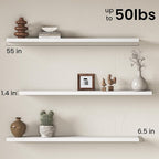 Fun Memories 55 Inch Floating Shelves - Image 3