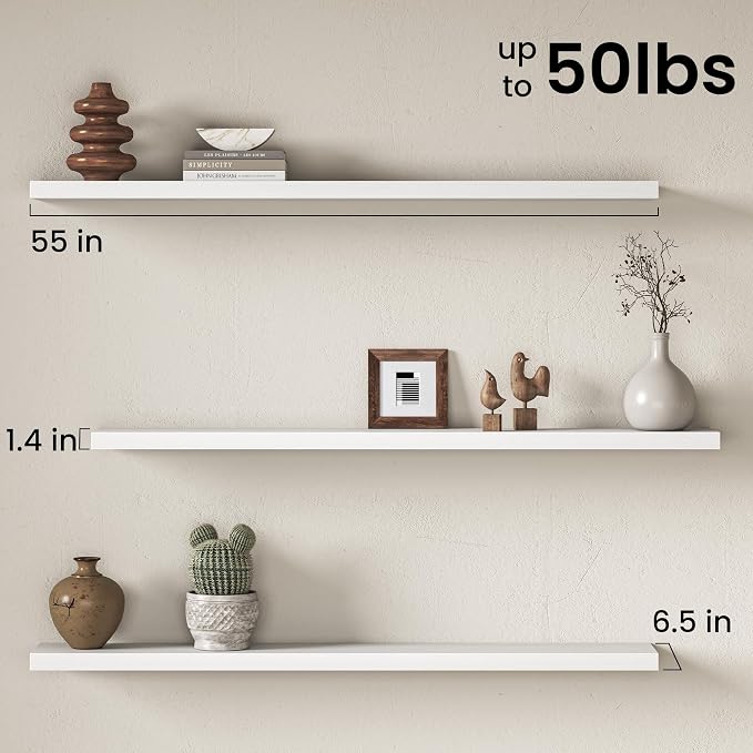 Fun Memories 55 Inch Floating Shelves - Image 3