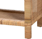Bali & pari Abelia Natural Rattan 4-Tier Display Shelf - Image 6