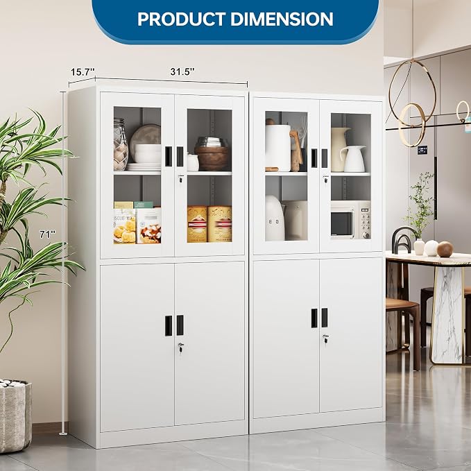 PEUKC Display Storage Cabinet - Image 5