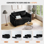 3-in-1 Convertible Sleeper Sofa Couch - Image 6